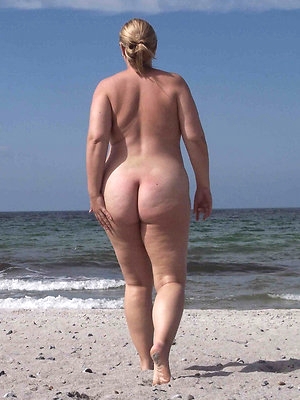 Naked moms and grannies at nudist beach - Chubby Naturists